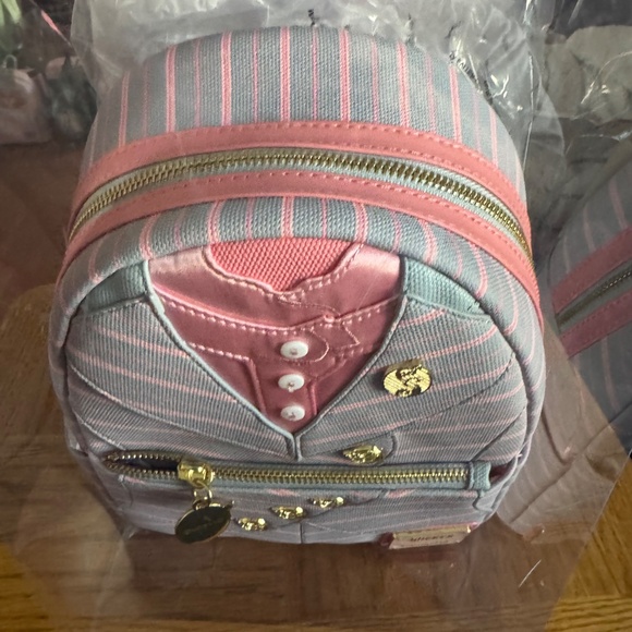 Loungefly Wicked Glinda Shiz University Uniform Cosplay Mini Backpack (A5) - Picture 8 of 9